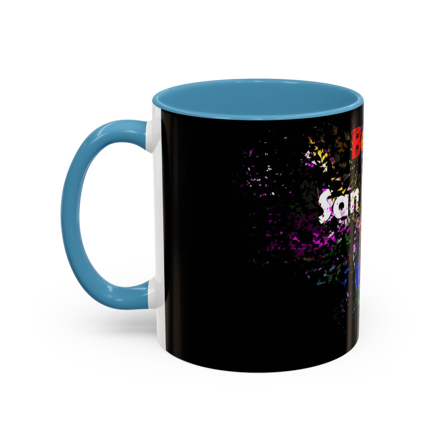 San Diego Bears Colorful Accent Coffee Mug - 11oz & 15oz