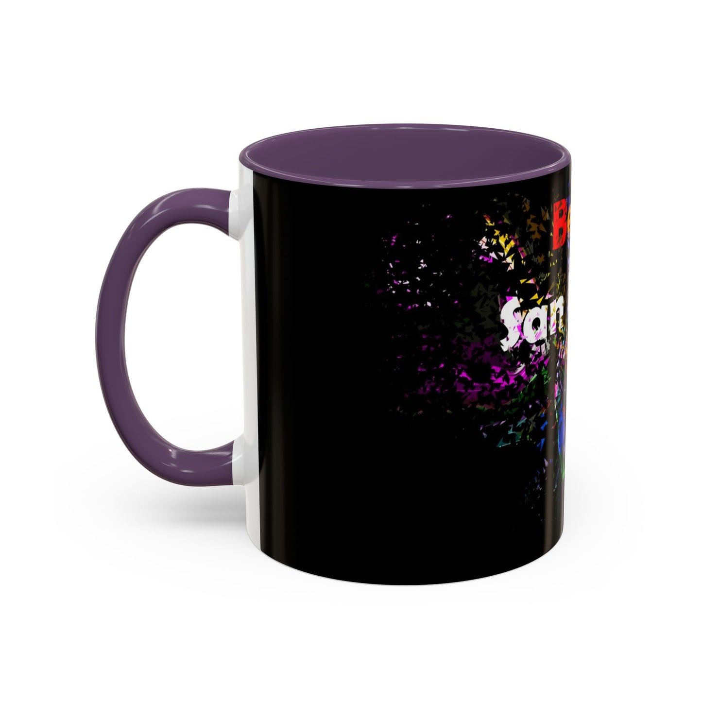 San Diego Bears Colorful Accent Coffee Mug - 11oz & 15oz
