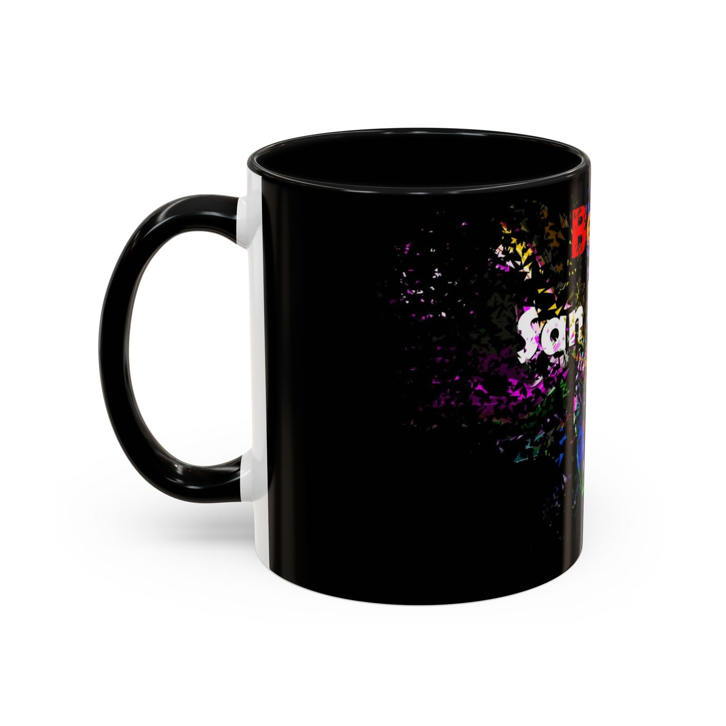 San Diego Bears Colorful Accent Coffee Mug - 11oz & 15oz