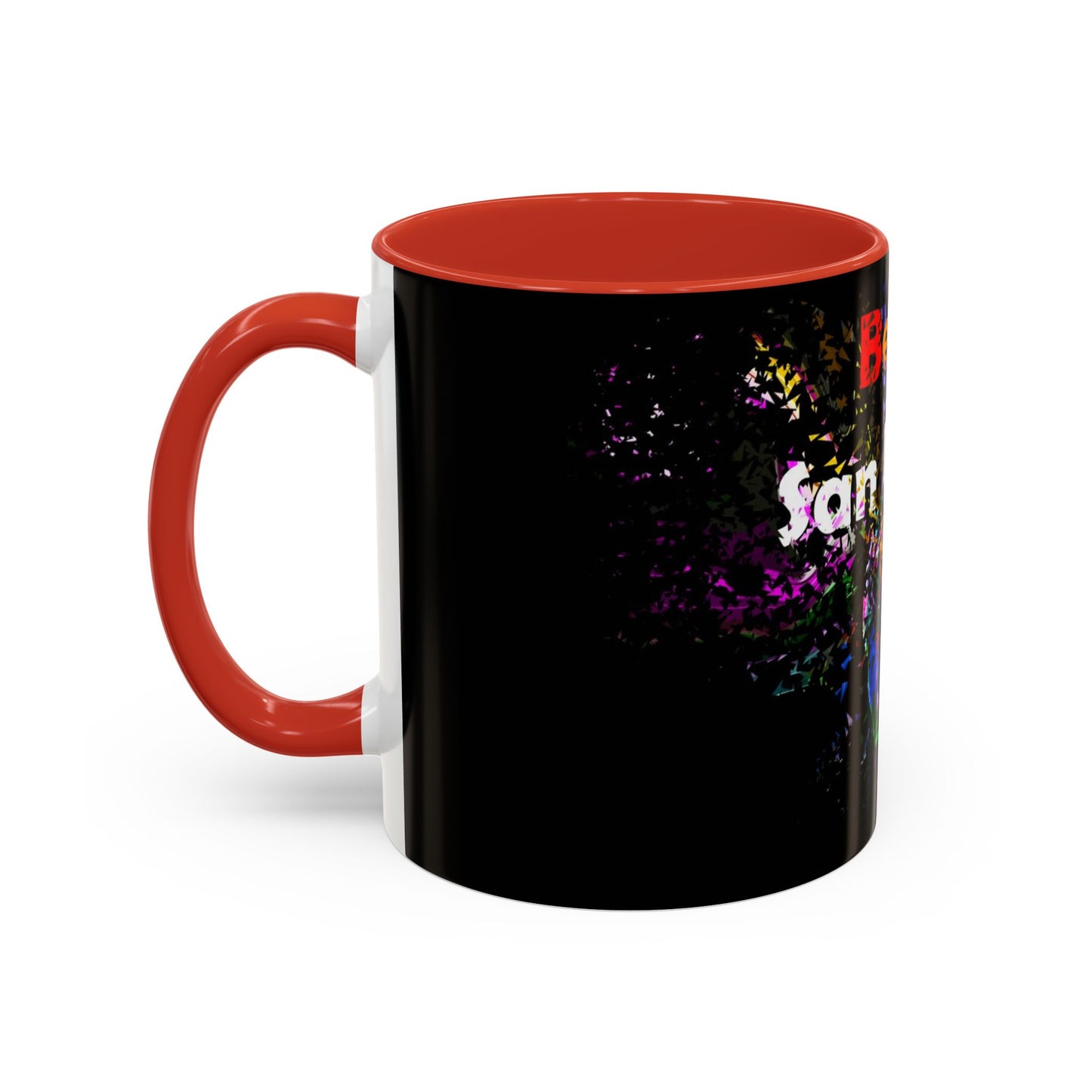 San Diego Bears Colorful Accent Coffee Mug - 11oz & 15oz