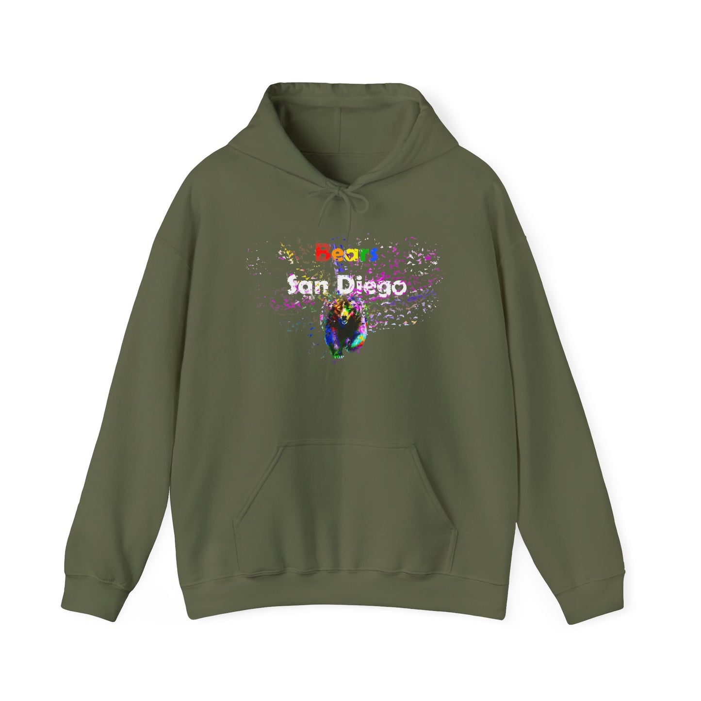 Colorful Splatter Unisex Heavy Blend™ Hooded Sweatshirt