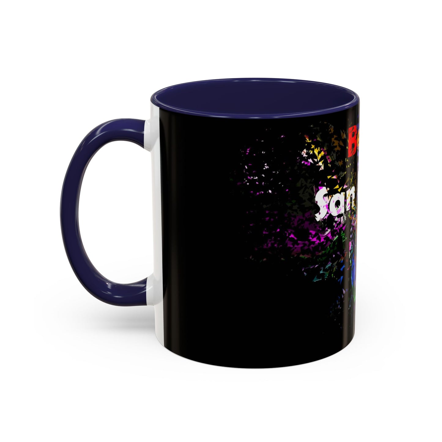 San Diego Bears Colorful Accent Coffee Mug - 11oz & 15oz