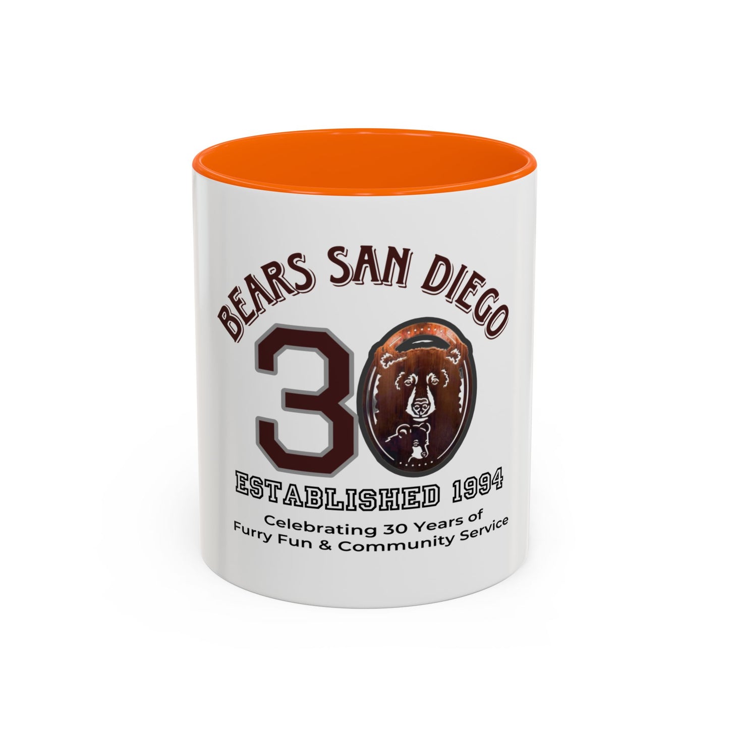 Bears San Diego 30th Anniversary Coffee Mug - Celebrating 30 Years of Community!