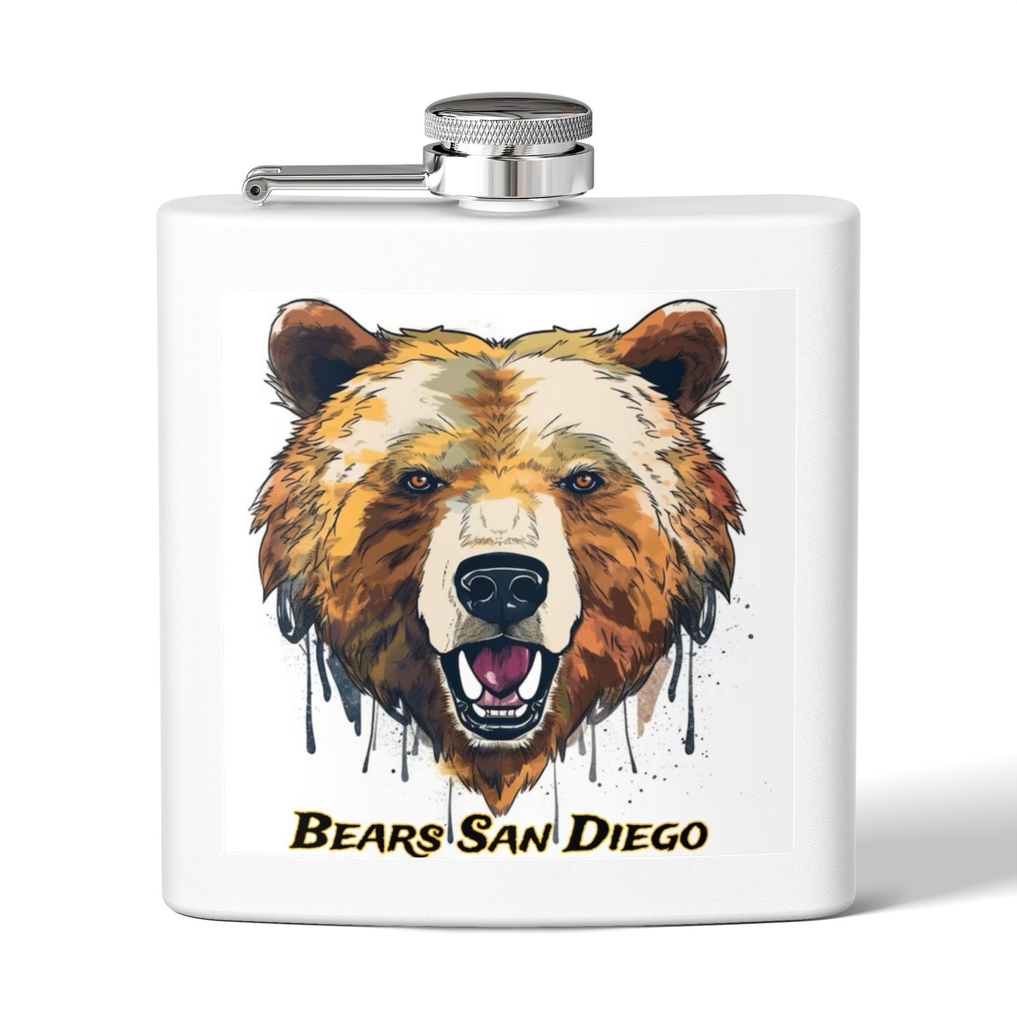 Stainless Steel Flask, 6oz