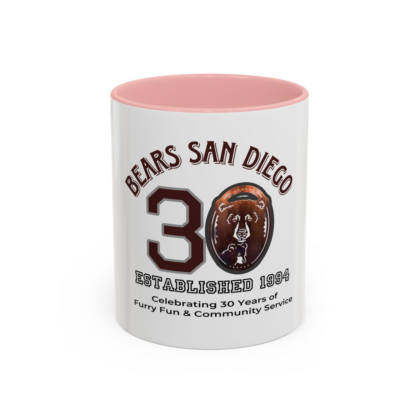 Bears San Diego 30th Anniversary Coffee Mug - Celebrating 30 Years of Community!