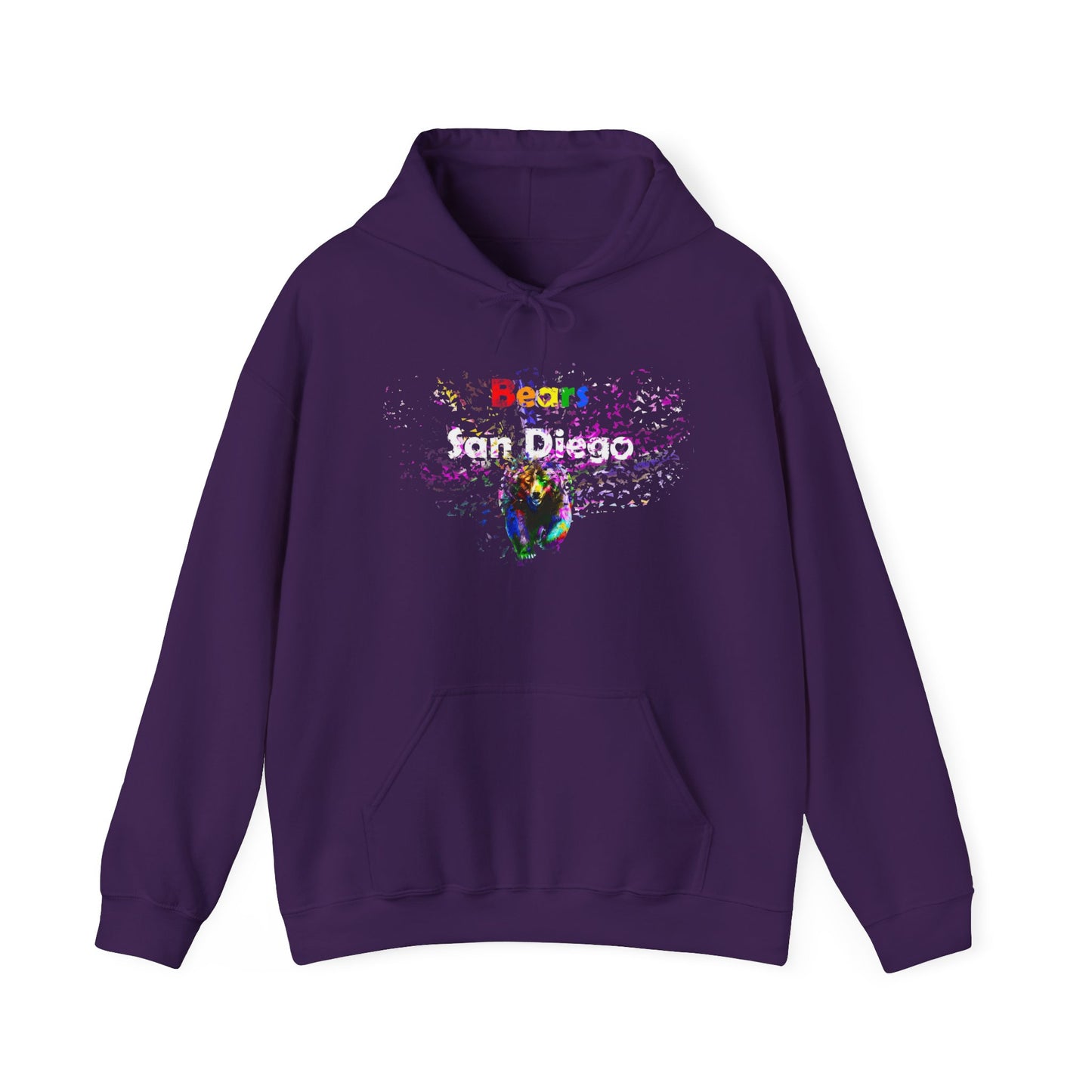 Colorful Splatter Unisex Heavy Blend™ Hooded Sweatshirt