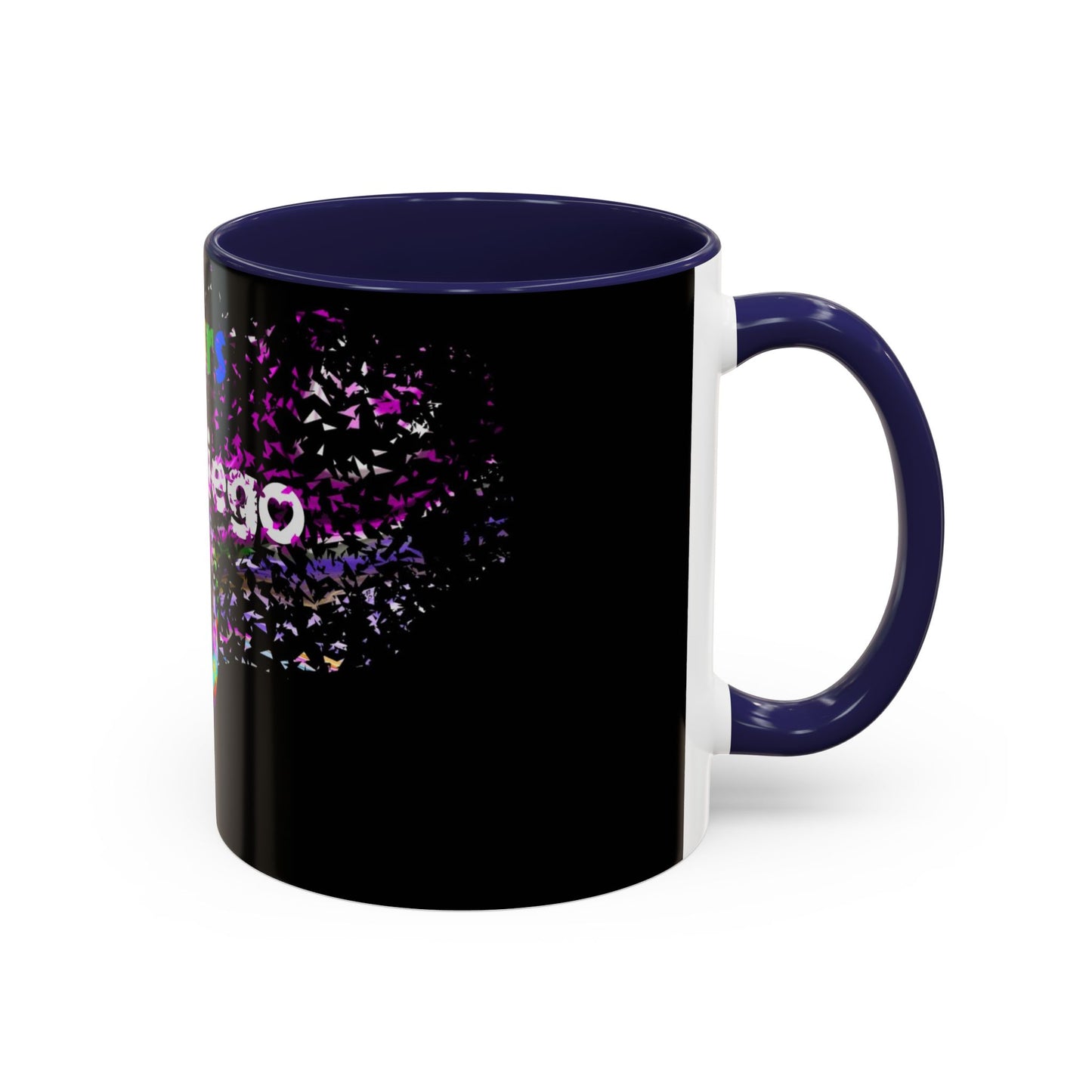 San Diego Bears Colorful Accent Coffee Mug - 11oz & 15oz