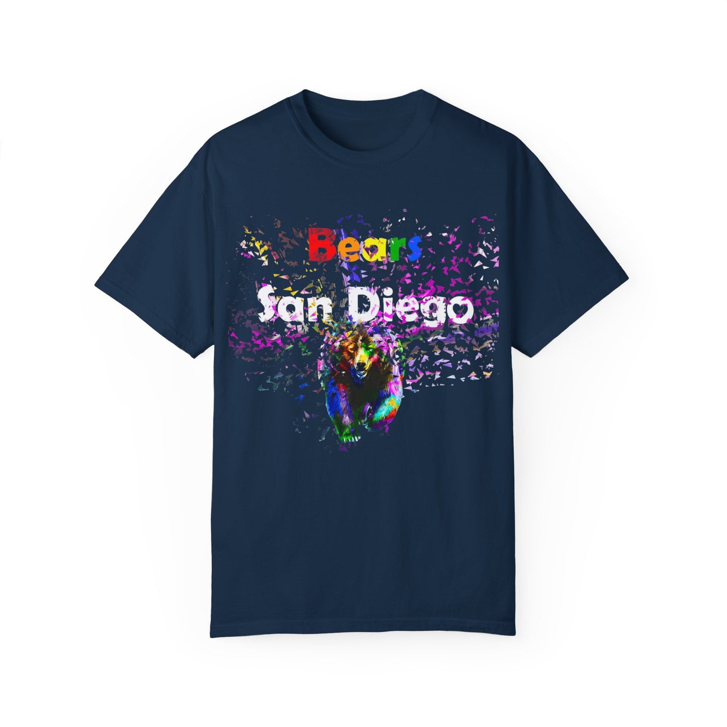 Colorful Bear Graphic Unisex T-Shirt - Perfect for Nature Lovers & Vibrant Celebrations