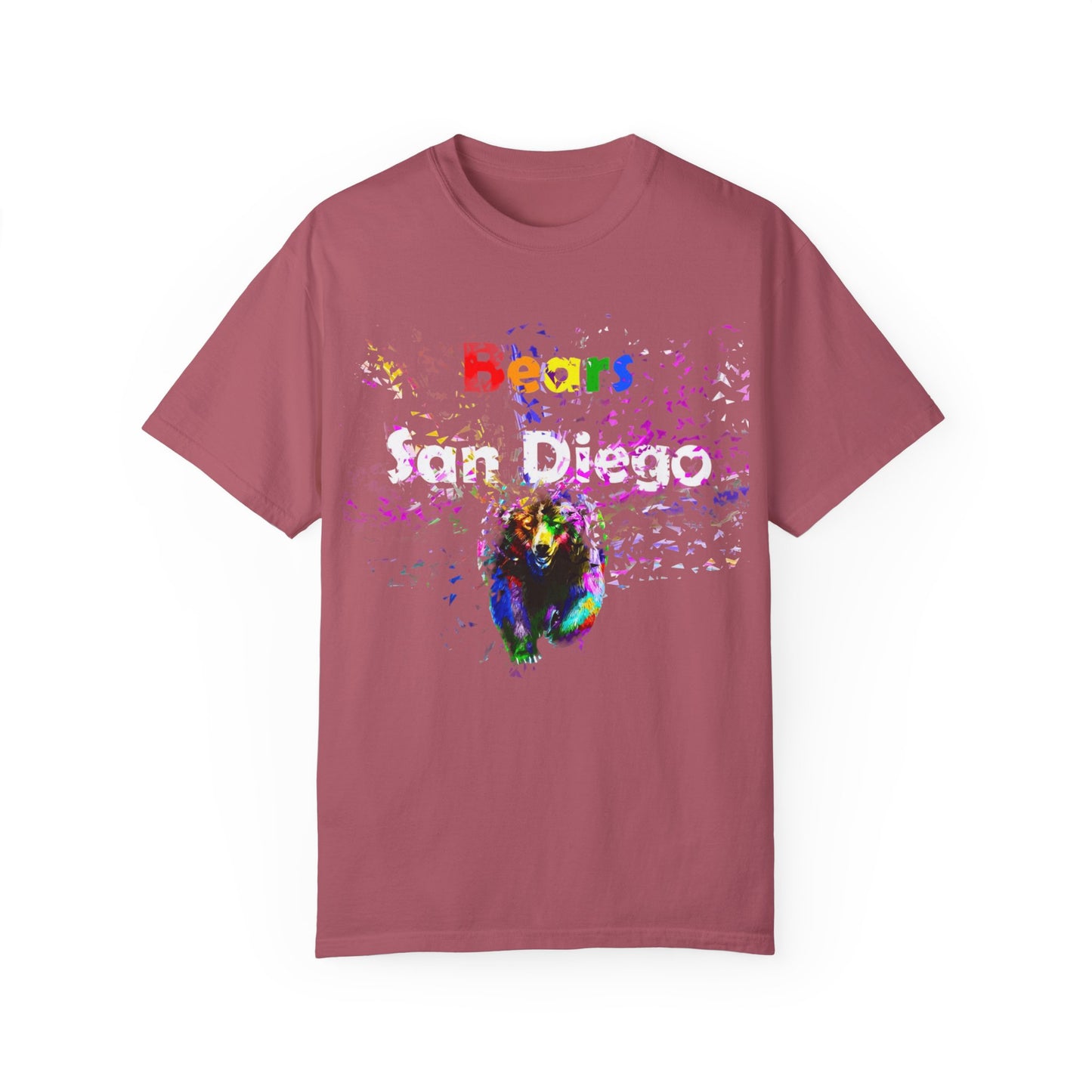 Colorful Bear Graphic Unisex T-Shirt - Perfect for Nature Lovers & Vibrant Celebrations