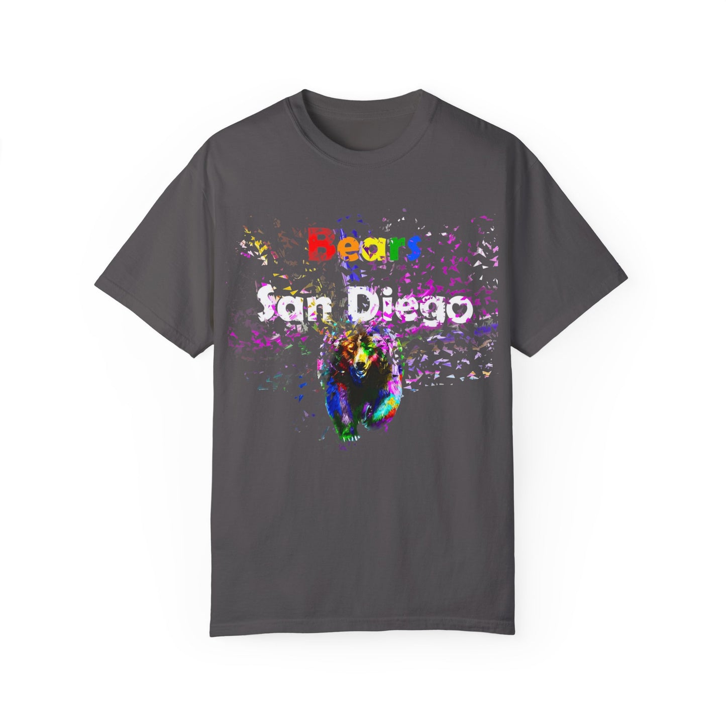 Colorful Bear Graphic Unisex T-Shirt - Perfect for Nature Lovers & Vibrant Celebrations