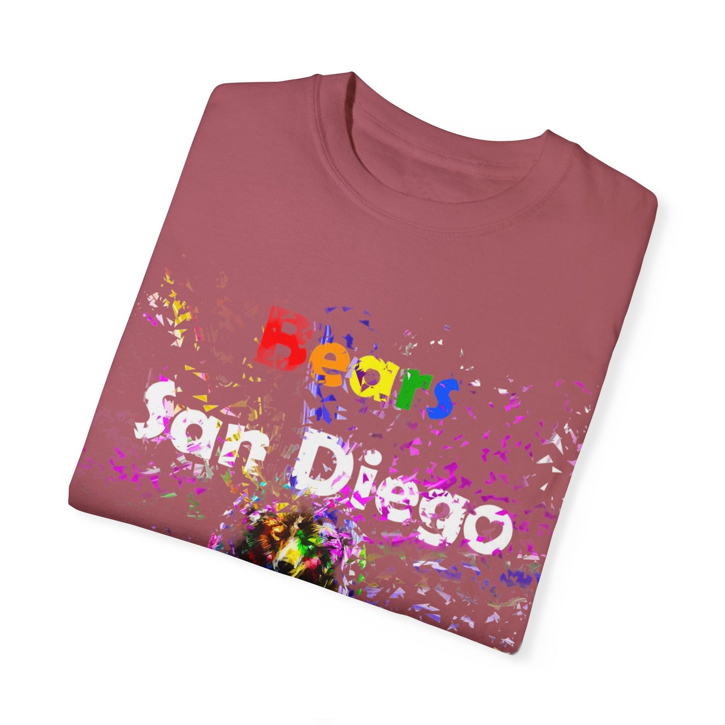 Colorful Bear Graphic Unisex T-Shirt - Perfect for Nature Lovers & Vibrant Celebrations