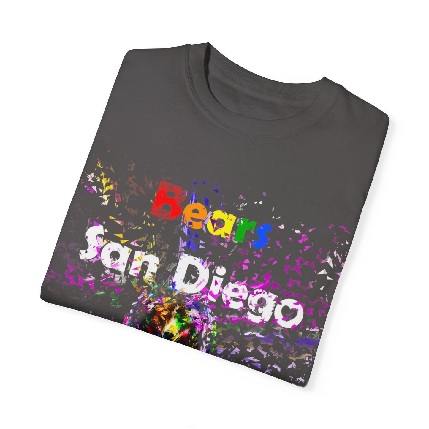 Colorful Bear Graphic Unisex T-Shirt - Perfect for Nature Lovers & Vibrant Celebrations