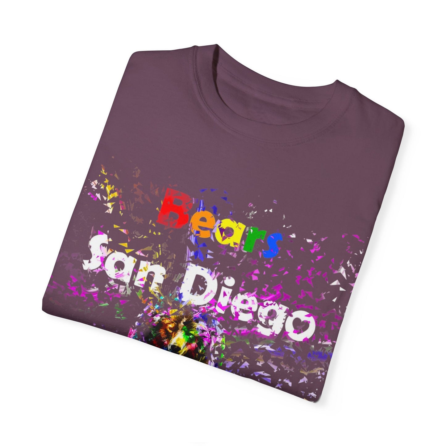 Colorful Bear Graphic Unisex T-Shirt - Perfect for Nature Lovers & Vibrant Celebrations