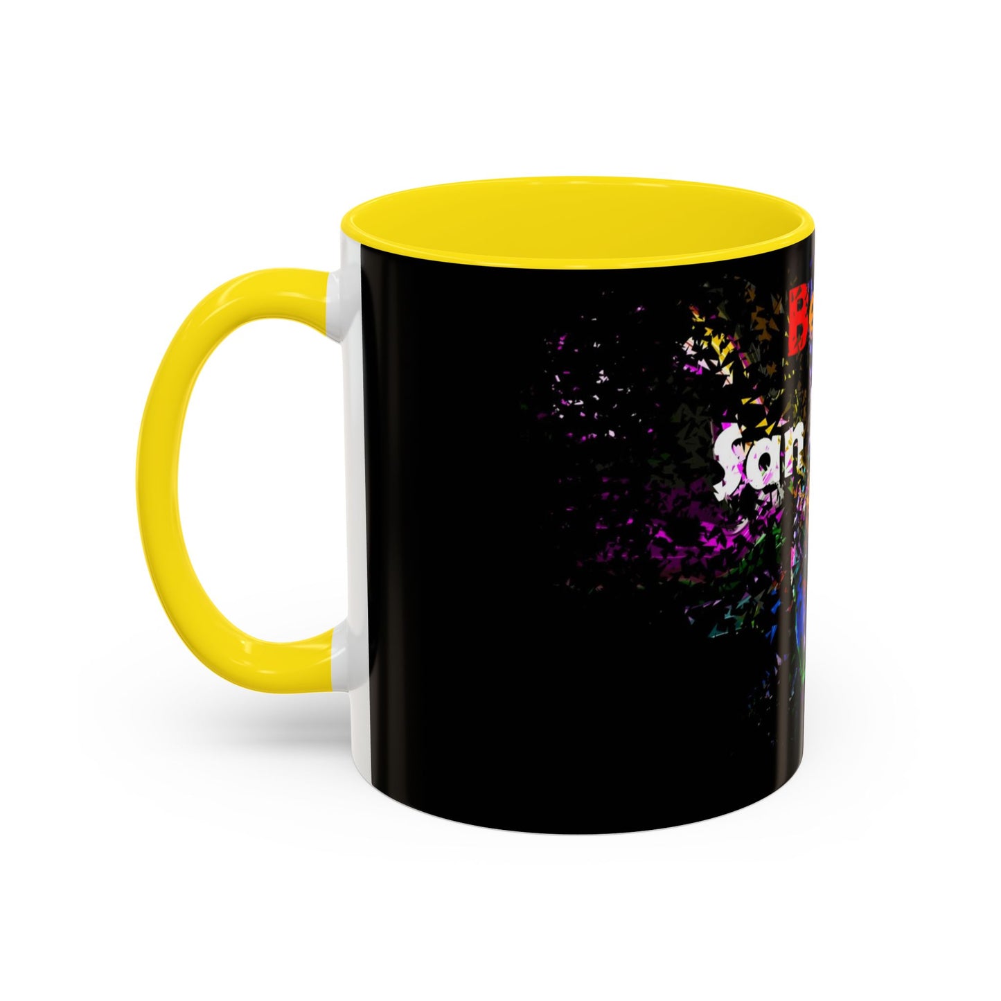 San Diego Bears Colorful Accent Coffee Mug - 11oz & 15oz