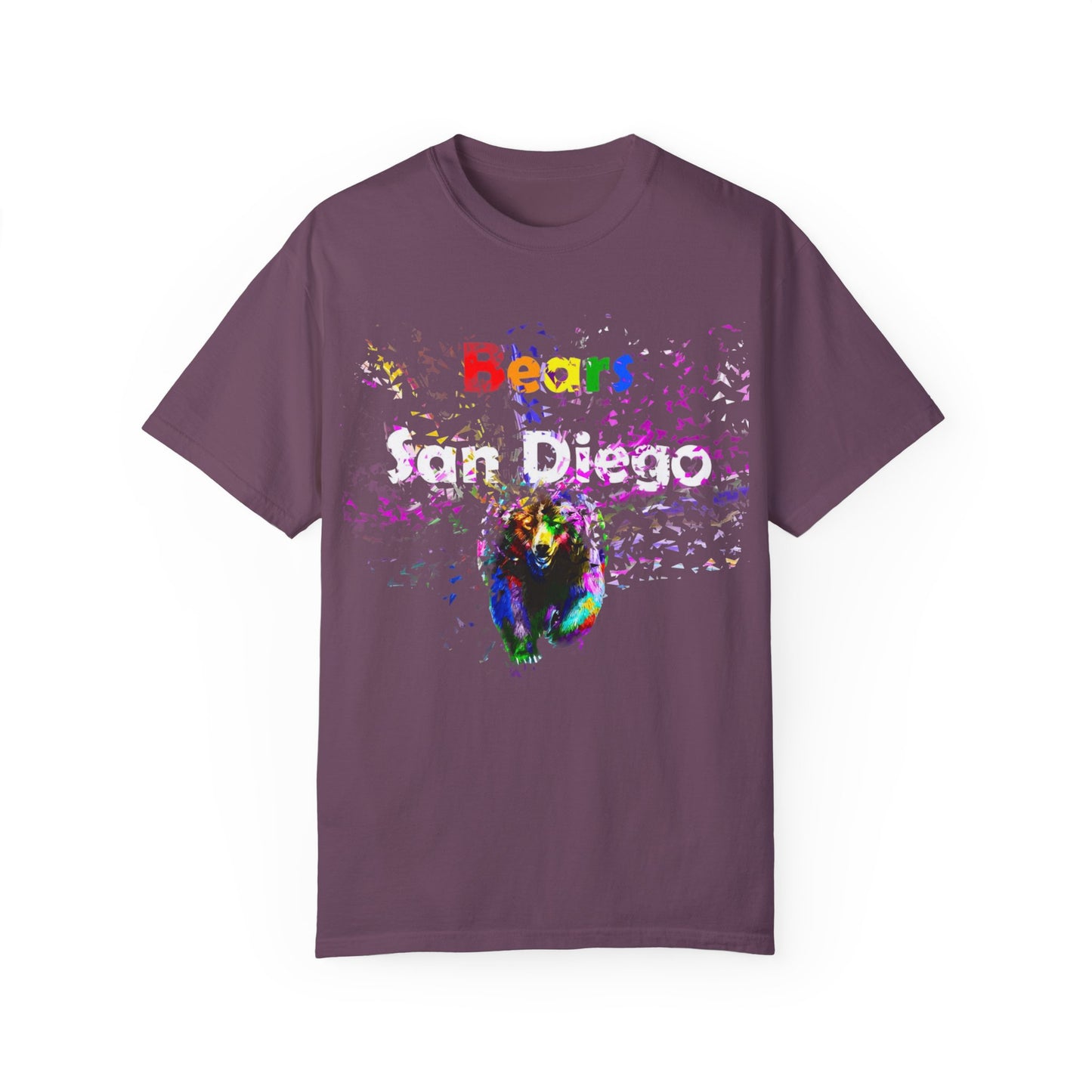 Colorful Bear Graphic Unisex T-Shirt - Perfect for Nature Lovers & Vibrant Celebrations
